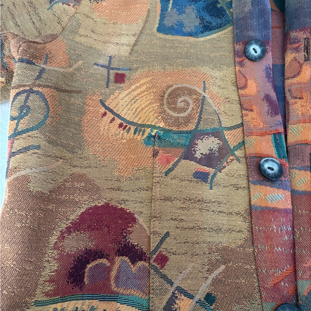 Men's Multicolor Patterned Jacket - image 7